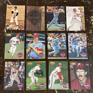 1994 Ted Williams Mike Schmidt 12 Card Lot NM MS1-MS9 Set + 75 141 151 Phillies